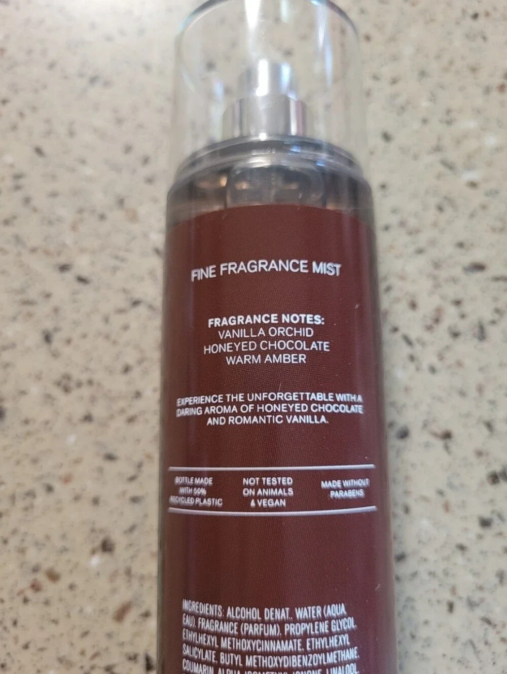 2 Bath & Body Works CHOCOLATE AMBER Fine Fragrance Body Mist 8oz Each.Fragranc